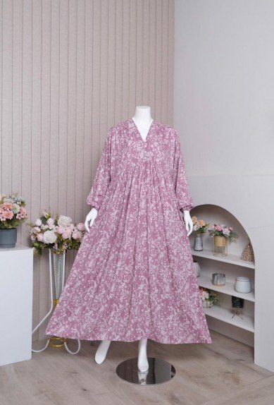 Zoraya Daster Viral Zia Dress Rayon Premium Remaja Bumil Busui Terbaru Kekinian