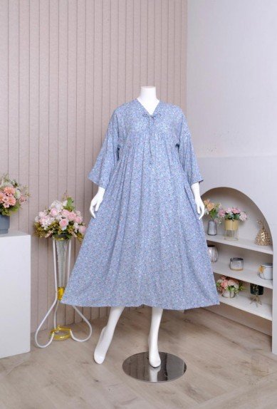 Zoraya Daster Viral Kalila Dress Rayon Premium Remaja Bumil Busui Terbaru Kekinian