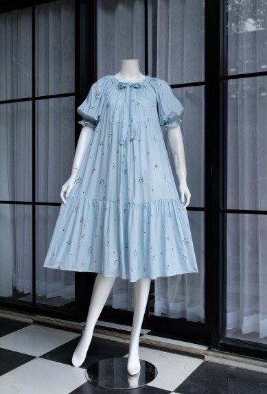 Zoraya Flora Dress Non Busui Daster Daster Adem