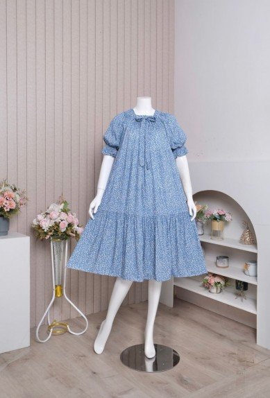 Zoraya Flora Dress Non Busui Daster Daster Adem Zoraya Flora Dress Non Busui Daster Daster Adem