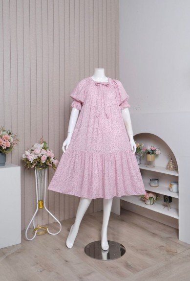 Zoraya Flora Dress Non Busui Daster Daster Adem Zoraya Flora Dress Non Busui Daster Daster Adem