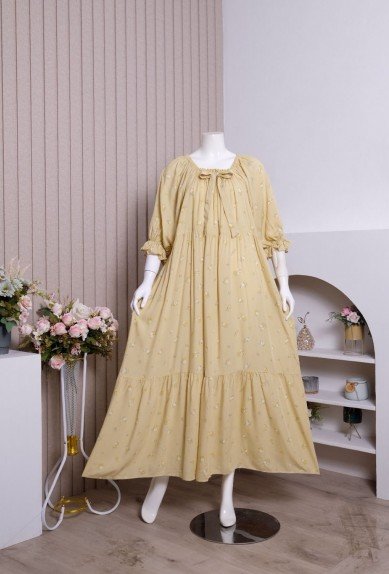 Zoraya Daster Viral Davina Dress Rayon Premium Remaja Bumil Busui Terbaru Kekinian