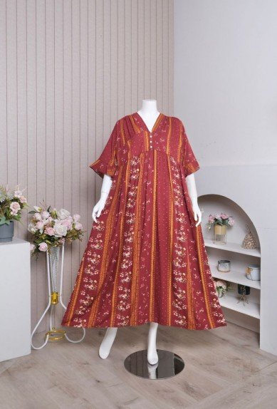 ZORAYA Manda dress daster adem premium ZORAYA Manda dress daster adem premium