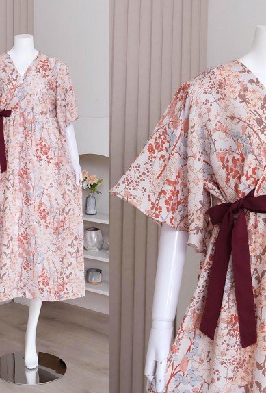 Daster kekinian Terbaru Ayla HomeDress ZORAYA-ID Material Rayon Premium Lembut adem dipakai ld120