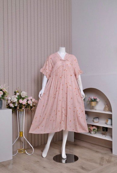 ZORAYA daster new kimono panjang dress motif premium remaja bumil
