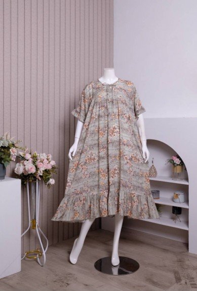 ZORAYA Daster Olla Dress Panjang Rayon Premium Remaja Bumil Terbaru Kekinian Rayon Adem Santai Busui Nyaman ZORAYA Daster Olla Dress Panjang Rayon Premium Remaja Bumil Terbaru Kekinian Rayon Adem Santai Busui Nyaman