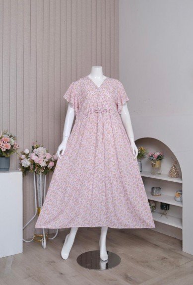 Dress Rumahan Daster Kekinian Raisa Motif ZORAYA Rayon Premium Busui friendly kancing hidup Rempel pundak dan dada cantik All Size Ld 120 Dress Rumahan Daster Kekinian Raisa Motif ZORAYA Rayon Premium Busui friendly kancing hidup Rempel pundak dan dada cantik All Size Ld 120