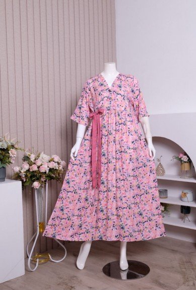 Zoraya Ayla Long Dress Daster Andin Rayon Premium Remaja Bumil Busui Terbaru Baju Tidur Wanita Kekinian Panjang Lembut Motif Zoraya Ayla Long Dress Daster Andin Rayon Premium Remaja Bumil Busui Terbaru Baju Tidur Wanita Kekinian Panjang Lembut Motif
