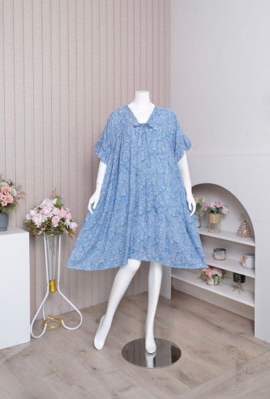 Zoraya Daster Terbaru Kekinian Lolly Dress Daster Ibu Hamil Busui Friendly Rayon Adem dan Lembut