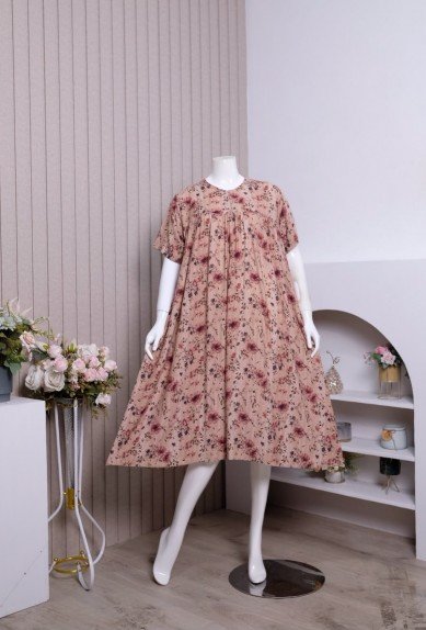 TERBARU Zoraya bianca Dress Daster Rayon Premium All Size