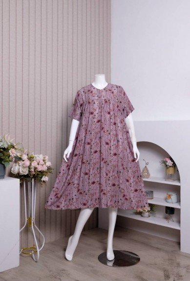 TERBARU Zoraya bianca Dress Daster Rayon Premium All Size