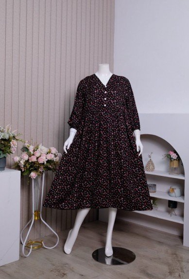 ZORAYA Dessy dress daster rayon premium daster adem ZORAYA Dessy dress daster rayon premium daster adem
