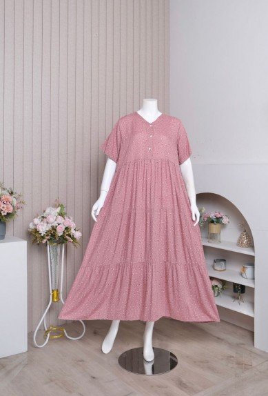 Zoraya Daster Yaya Dress Premium Baju Tidur Wanita Remaja Bumil Busui Terbaru Kekinian