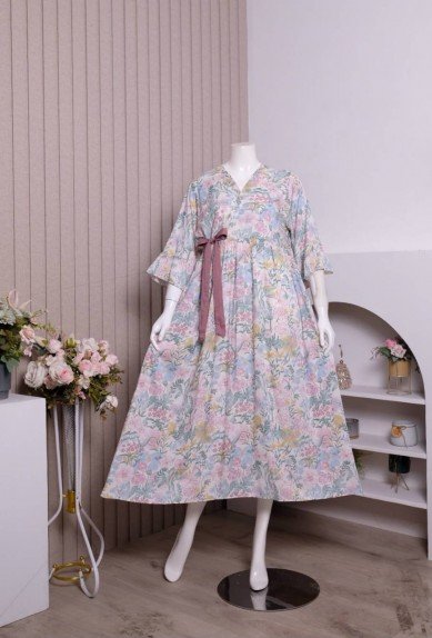 TERBARU Shanum Dress ZORAYA Daster Rayon Premium Busui Frendly All Size TERBARU Shanum Dress ZORAYA Daster Rayon Premium Busui Frendly All Size