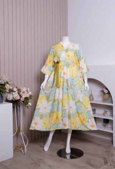 TERBARU Shanum Dress ZORAYA Daster Rayon Premium Busui Frendly All Size TERBARU Shanum Dress ZORAYA Daster Rayon Premium Busui Frendly All Size