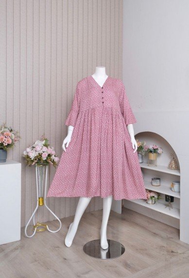 ZORAYA - Janeesha Dress Busui Daster Adem Premium