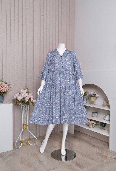 ZORAYA - Janeesha Dress Busui Daster Adem Premium