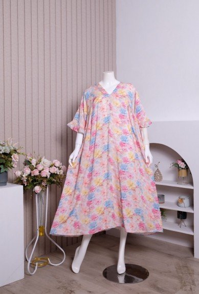 Zoraya soffia Daster Dress Motif Premium Remaja Bumil Busui Terbaru Kekinian