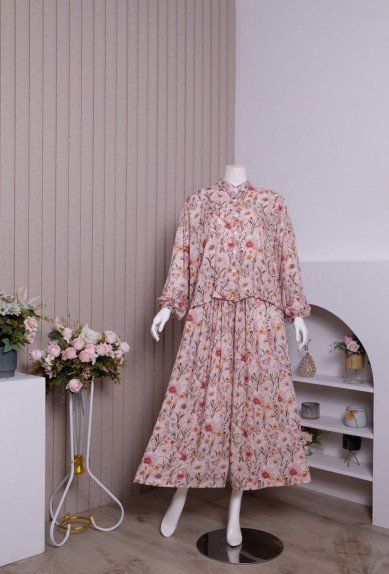 ZORAYA Zemia Set Piyama Rayon Premium Busui Bumil OneSet Kulot Setelan Panjang ZORAYA Zemia Set Piyama Rayon Premium Busui Bumil OneSet Kulot Setelan Panjang