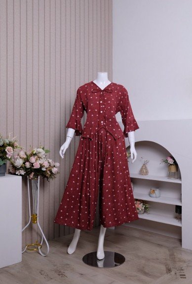 ZORAYA Serena Set Piyama Rayon Premium Busui Bumil OneSet Kulot Setelan Panjang